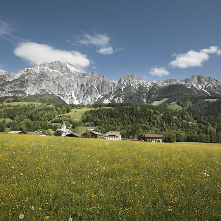 Appartement Haus Pichler Leogang Bagian luar foto