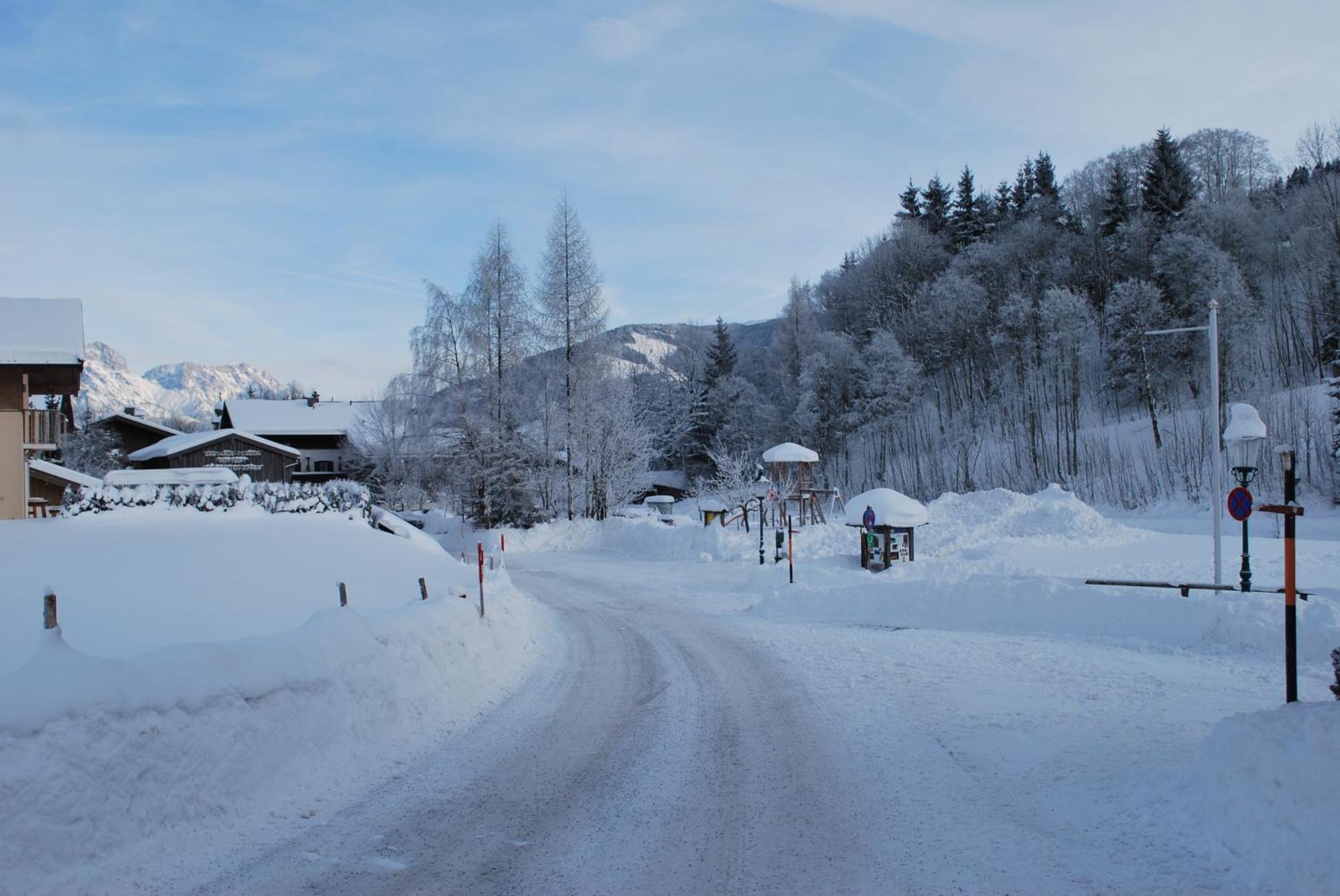 Appartement Haus Pichler Leogang Bagian luar foto