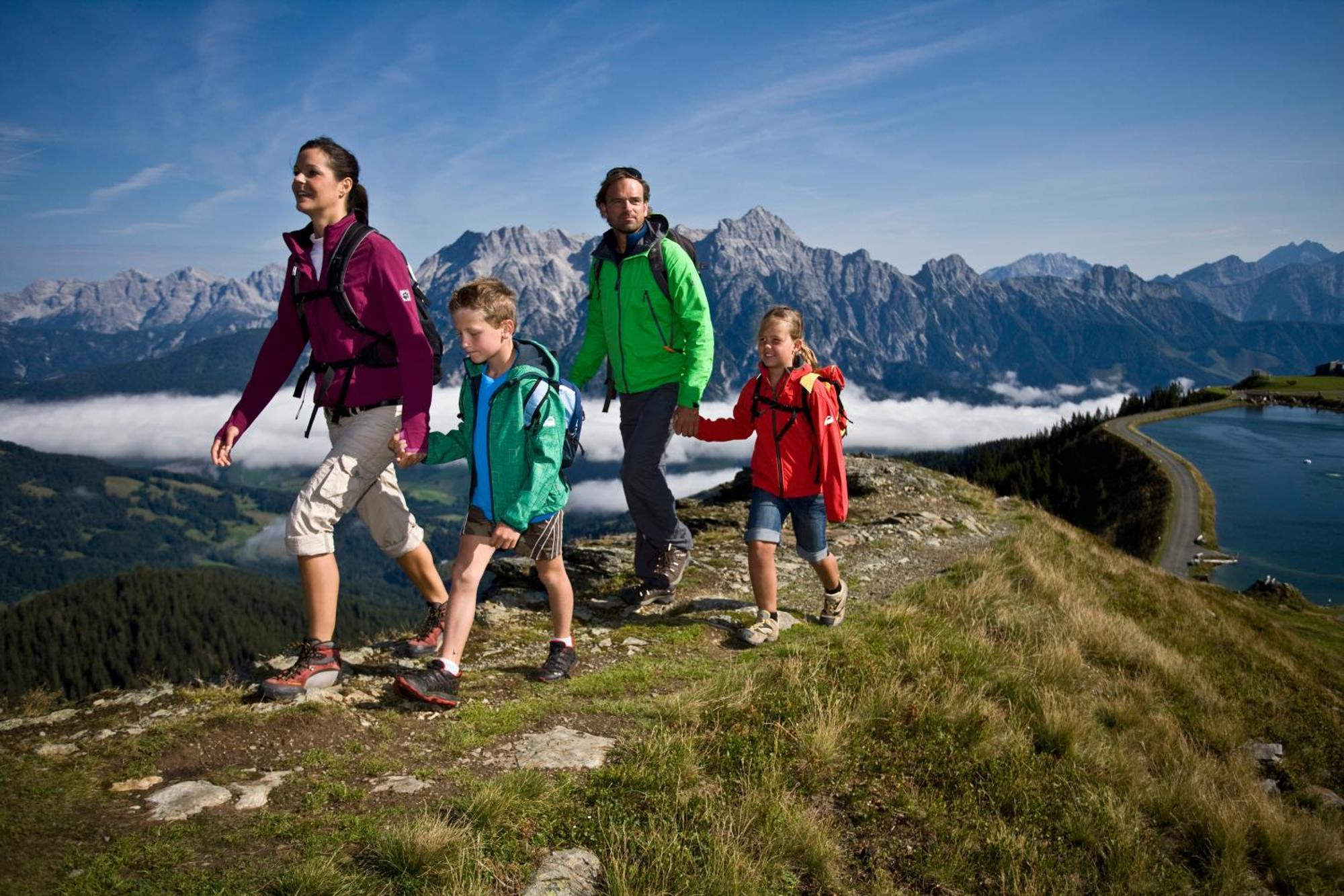 Appartement Haus Pichler Leogang Bagian luar foto