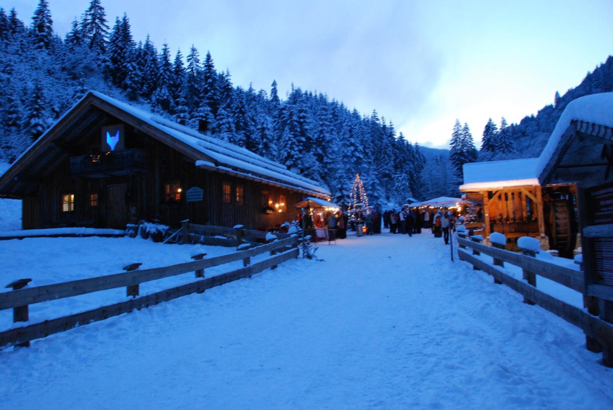 Appartement Haus Pichler Leogang Bagian luar foto