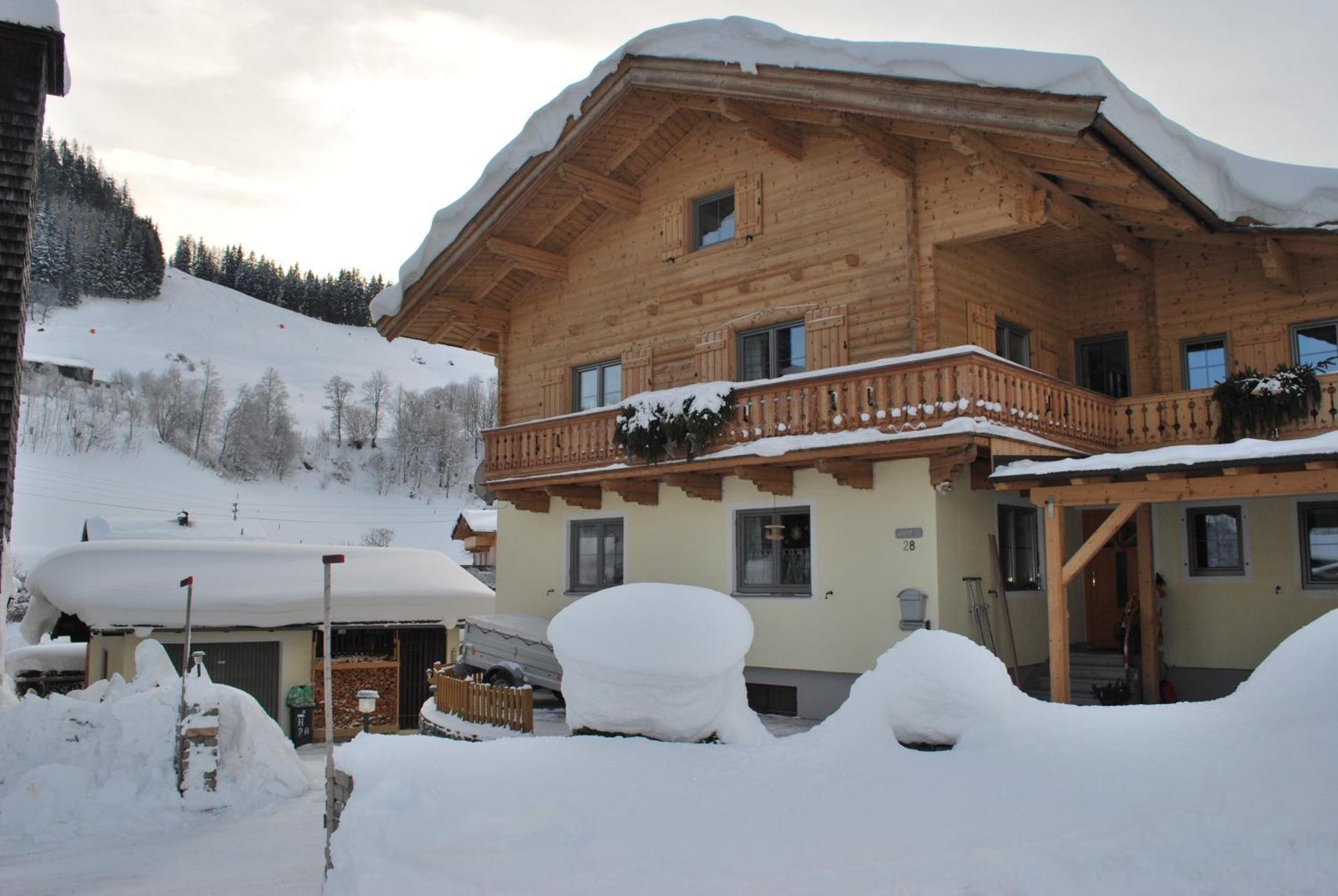 Appartement Haus Pichler Leogang Bagian luar foto