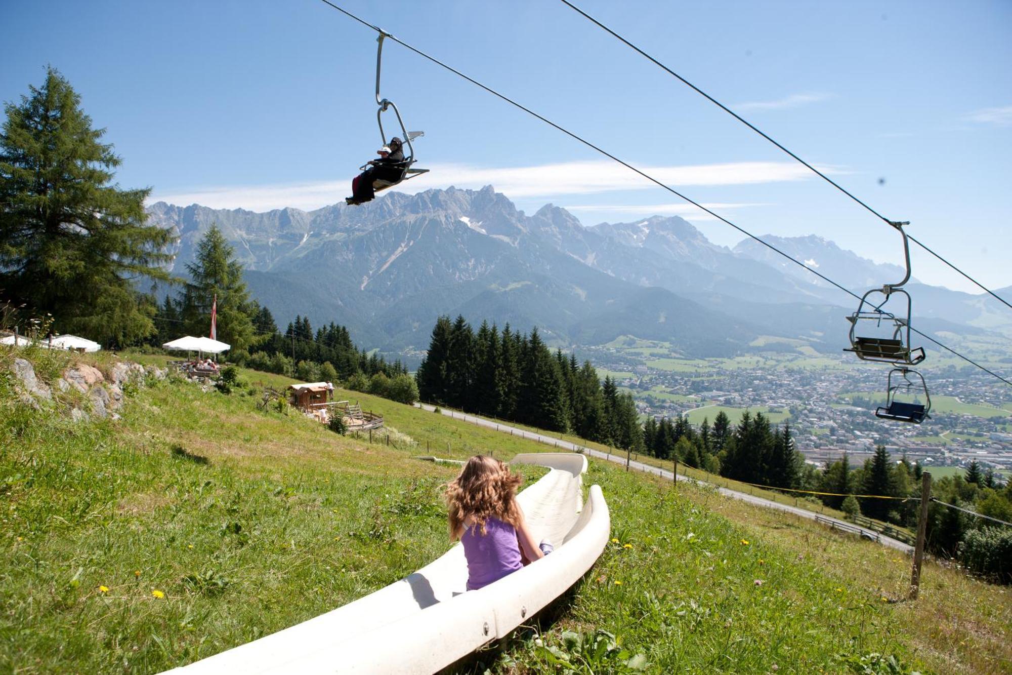 Appartement Haus Pichler Leogang Bagian luar foto