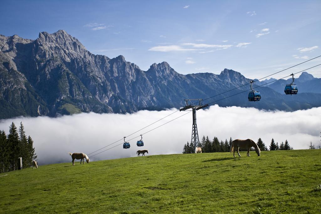 Appartement Haus Pichler Leogang Bagian luar foto