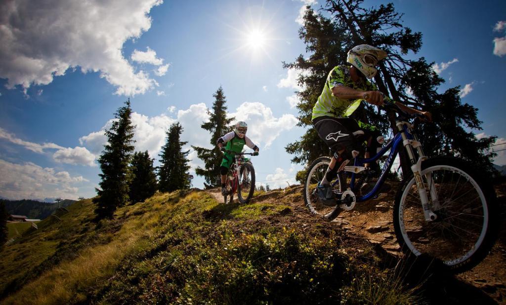 Appartement Haus Pichler Leogang Bagian luar foto