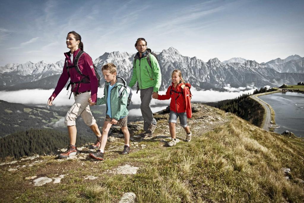 Appartement Haus Pichler Leogang Bagian luar foto